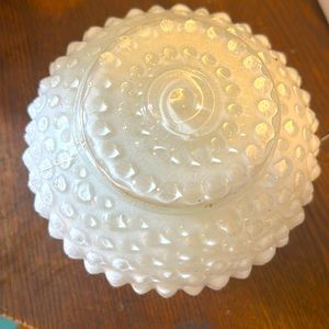 Vintage Honail globe for a swag light